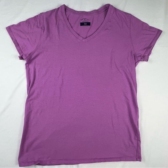 Blue Mountain - Women’s Short Sleeve Shirt - Medium - Medium Purple - Picture 1 of 8